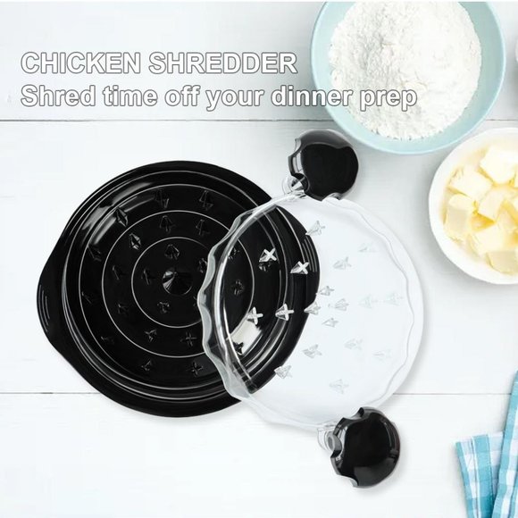 Perfect for Chicken Breast and Pulled Pork Tool Twist for safe Meat Shredder - Picture 13 of 14